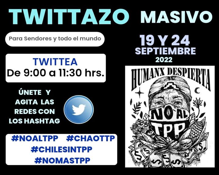 #NOALTPP11: TWITTAZO 19 Y 24 DE SEPTIEMBRE